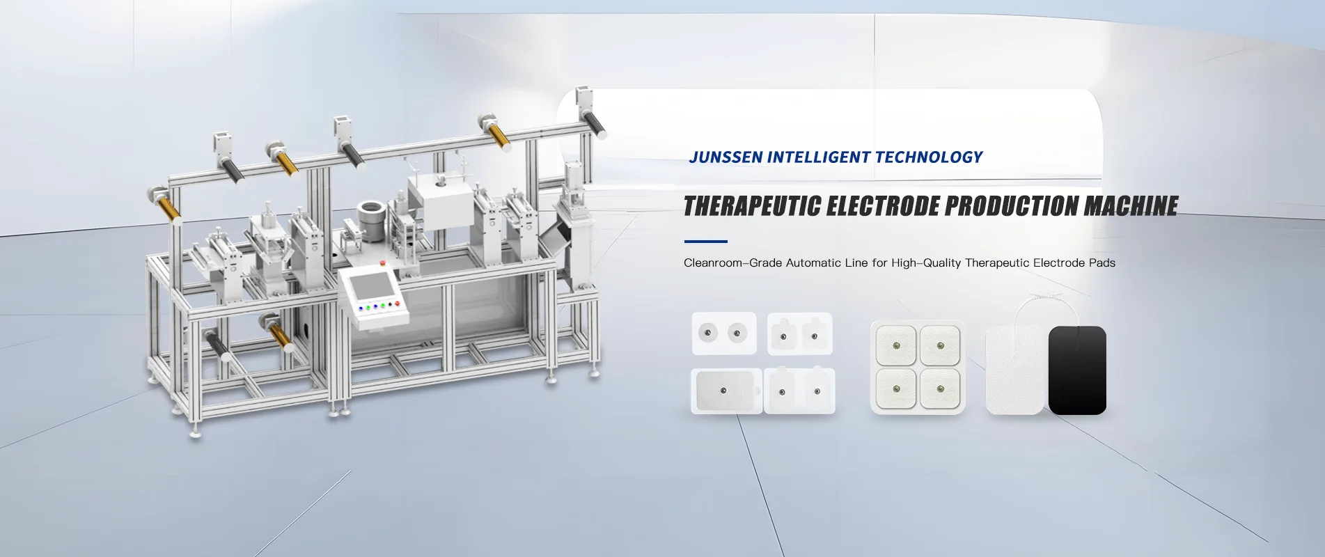 Máquina de produção de eletrodos terapêuticos de alto desempenho