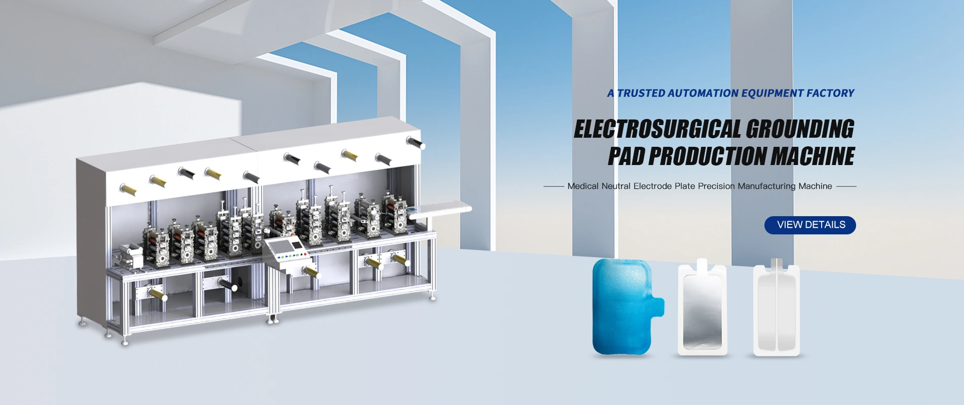Fornecedor de máquina de produção de almofada de aterramento eletrocirúrgica na China