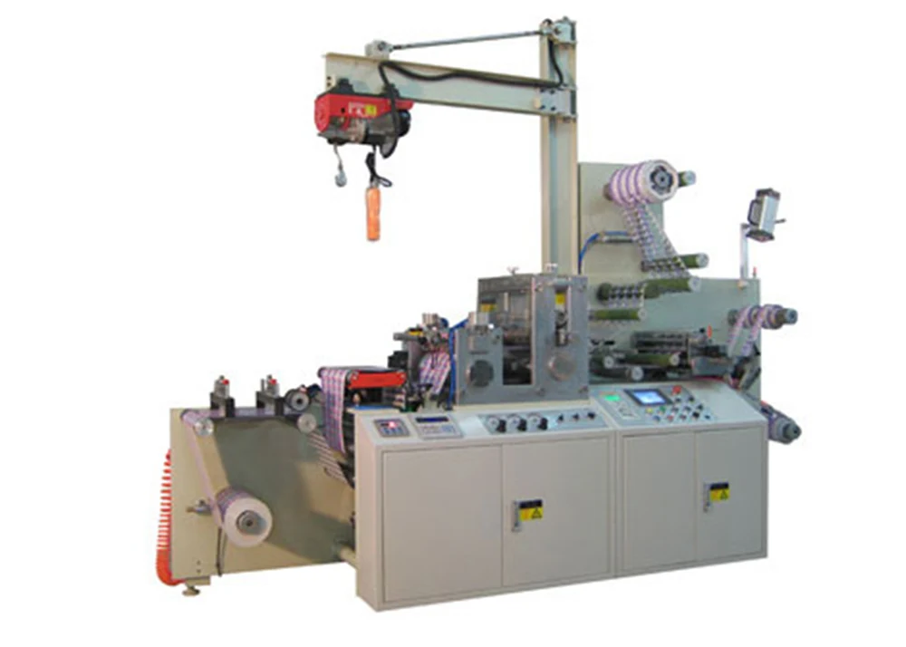 Máquina de corte e vinco adesiva totalmente automática