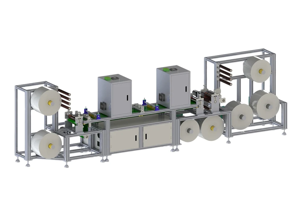 Máquina para fabricar remendos de hidrogel médico