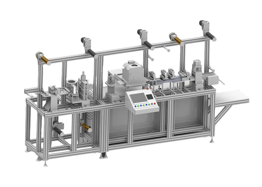Máquina semiautomática de produção de almofada de eletrodo instantâneo