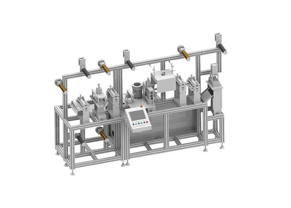 Máquina de produção de eletrodos terapêuticos instantâneos